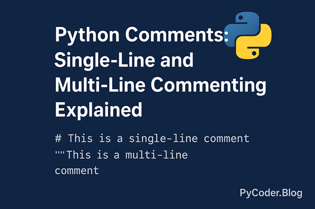 Python Comments: Single-Line and Multi-Line Commenting Explained