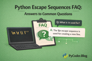 Python Escape Sequences FAQ Answers to Common Questions