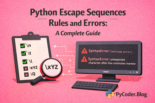 Python Escape Sequences Rules and Errors: A Complete Guide